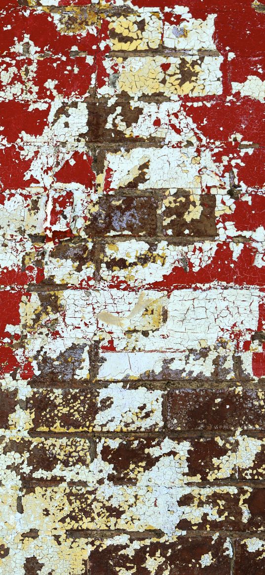 wall, paint, cranny, old, texture