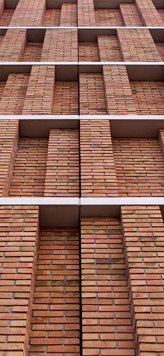 wall, brick, bricks, red