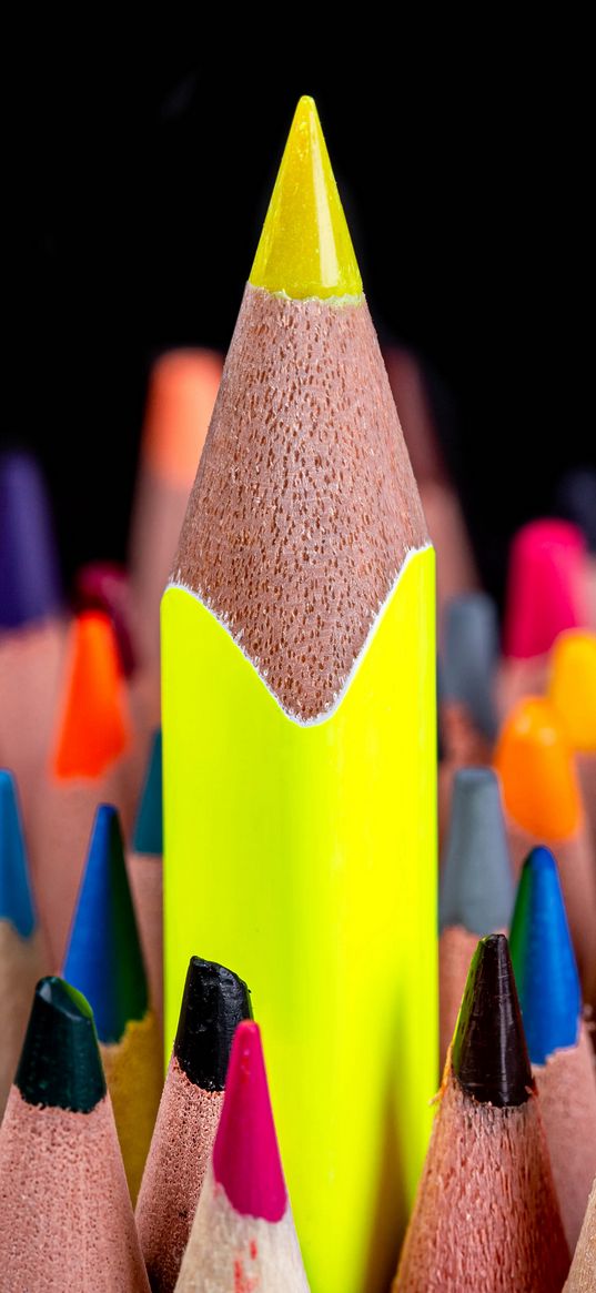 pencil, pencils, colorful, macro