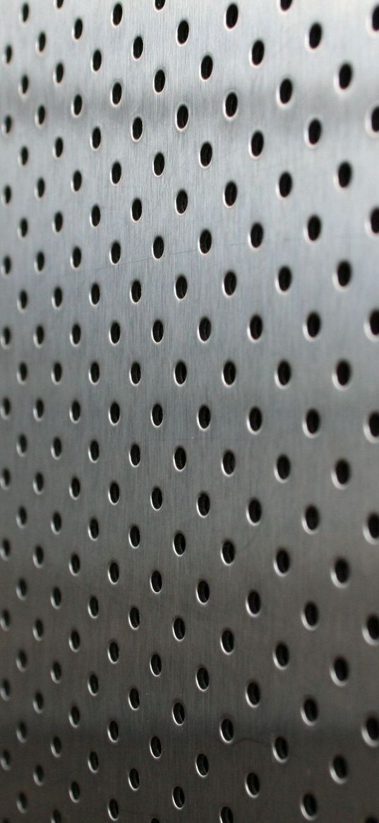 metal, points, holes, silver, background