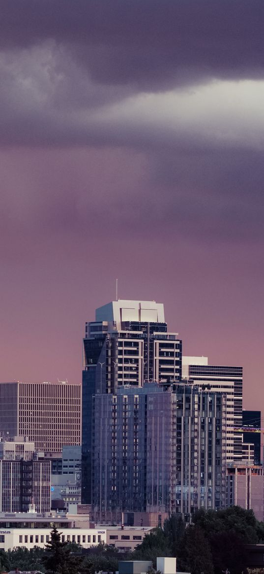 skyscraper, buildings, apartments, city