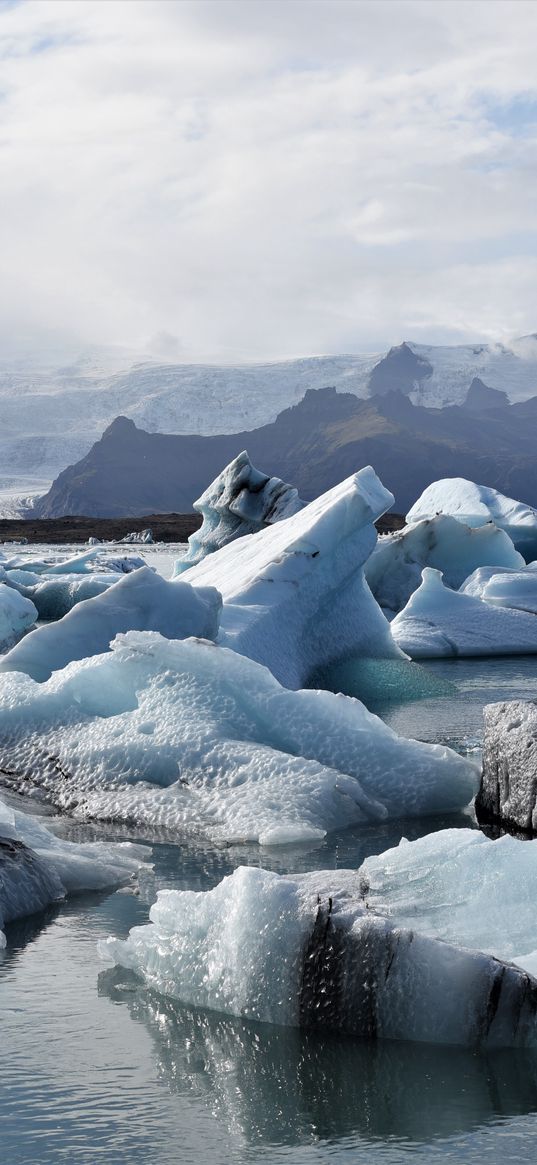 ice, water, arctic, nature, winter