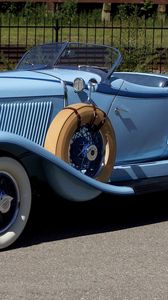 Preview wallpaper 1931 auburn speedster, retro, lights, convertible