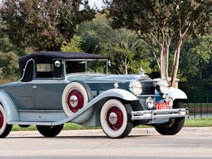 Preview wallpaper 1931, packard deluxe eight convertible, coupe