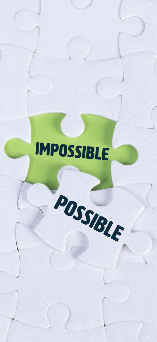 possible, impossible, puzzle, words