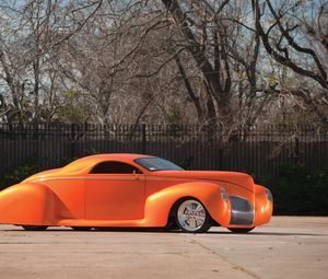 Preview wallpaper 1939, lincoln, zephyr, style, concept, orange