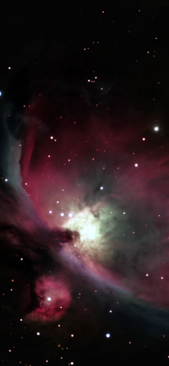 orion nebula, galaxy, nebula, stars, space