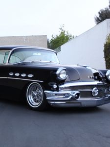 Preview wallpaper 1956 buick century, vintage, cars, side view