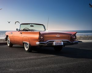 Preview wallpaper 1957, ford, thunderbird