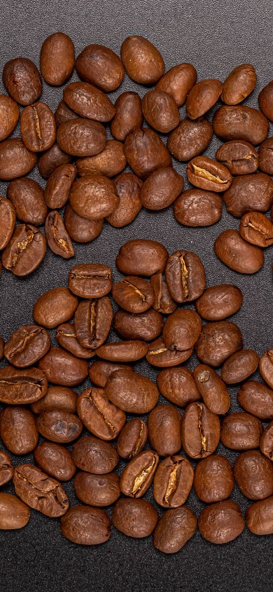 coffee beans, coffee, beans, roasted, brown