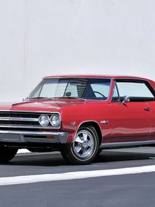 Preview wallpaper 1965, chevrolet chevelle, malibu, ss, 396, z16