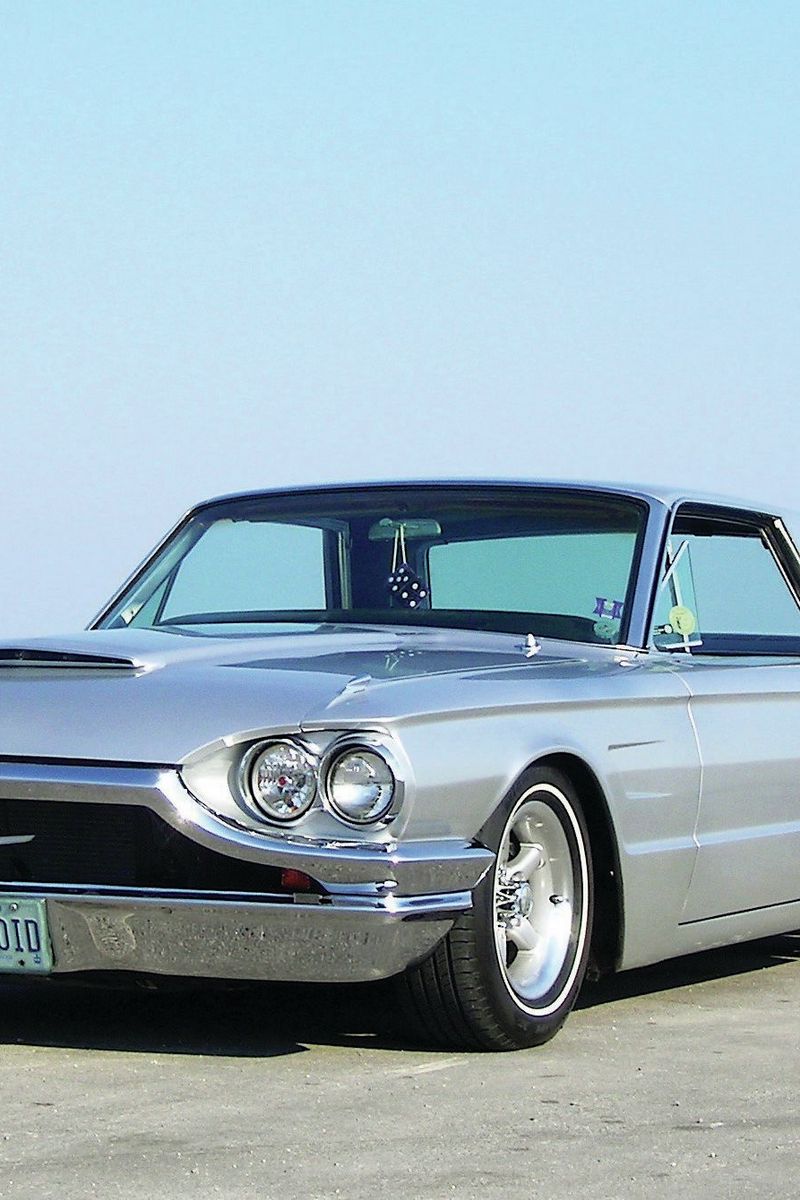 Download Wallpaper 800x10 1965 Ford Thunderbird Iphone 4s 4 For Parallax Hd Background