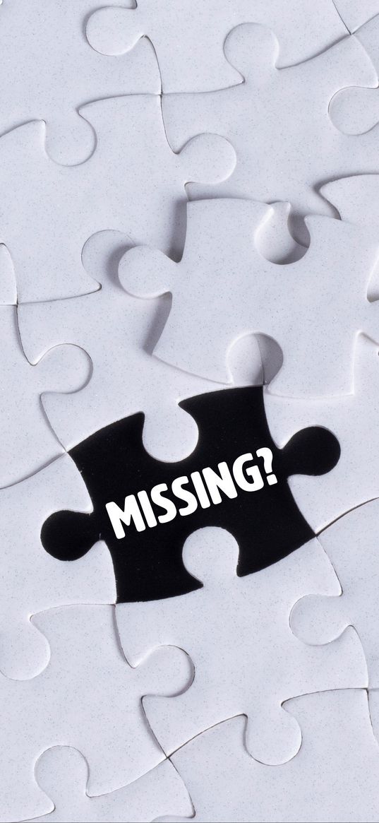 missing, puzzle, word, question