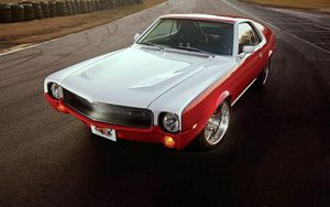 Preview wallpaper 1969 amc amx, american muscle car, style, retro