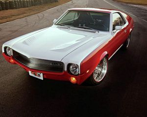 Preview wallpaper 1969 amc amx, american muscle car, style, retro