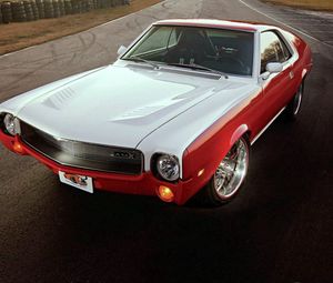 Preview wallpaper 1969 amc amx, american muscle car, style, retro