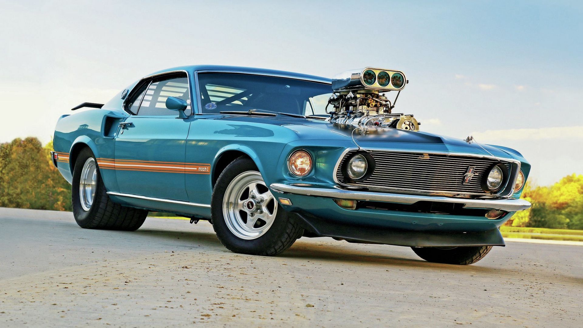 1969 Ford Mustang Boss 302  429 Wallpapers  MustangSpecscom