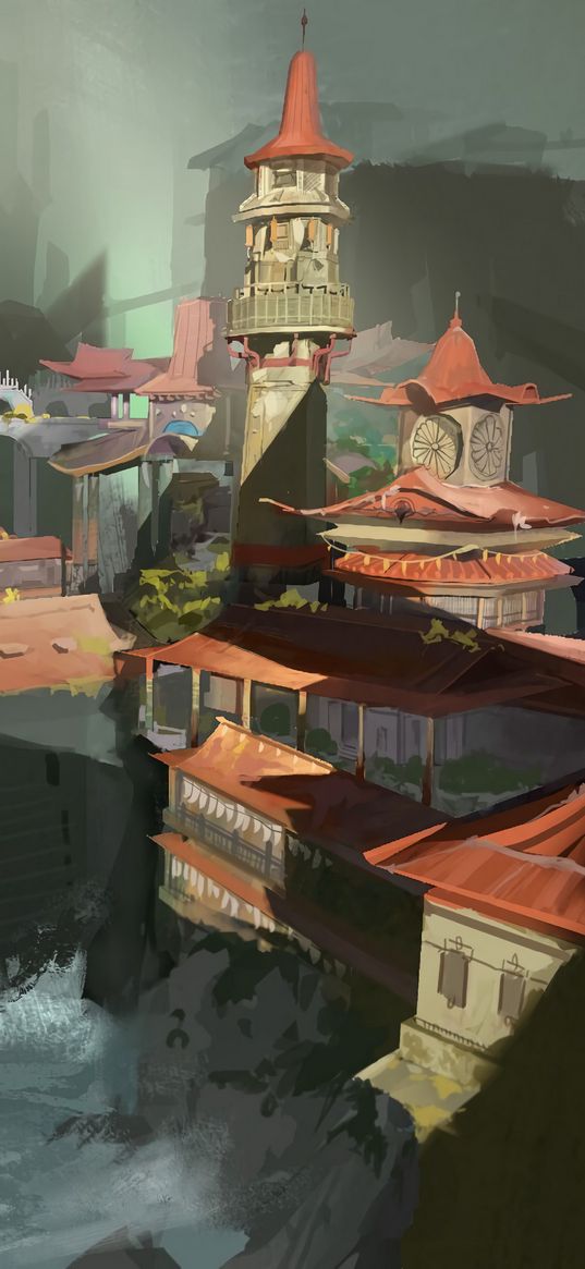 palace, buildings, architecture, art