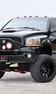 Preview wallpaper 2006, dodge, ram, 2500, mega, cab