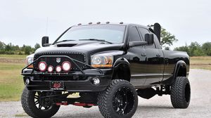 Preview wallpaper 2006, dodge, ram, 2500, mega, cab