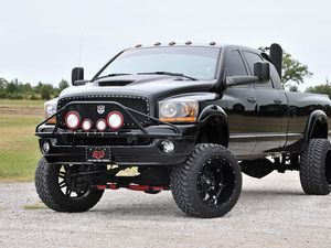 Preview wallpaper 2006, dodge, ram, 2500, mega, cab