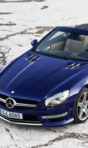 Preview wallpaper 2013, mercedes benz, sl65, amg, convertible