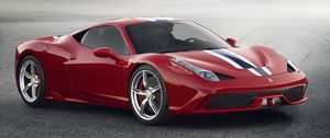 Preview wallpaper 2014, red, ferrari, speciale, 458, italy