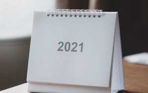 Preview wallpaper 2021, year, calendar