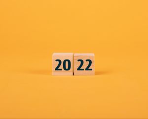 Preview wallpaper 2022, new year, number, numbers, cubes