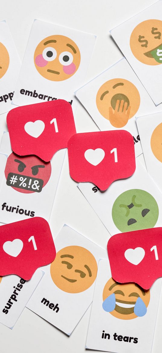 emoji, emoticons, likes, stickers