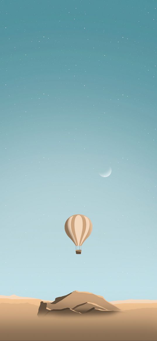 balloon, vector, art, cartoon, minimalism