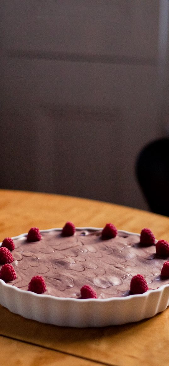 tart, chocolate, berries, dessert