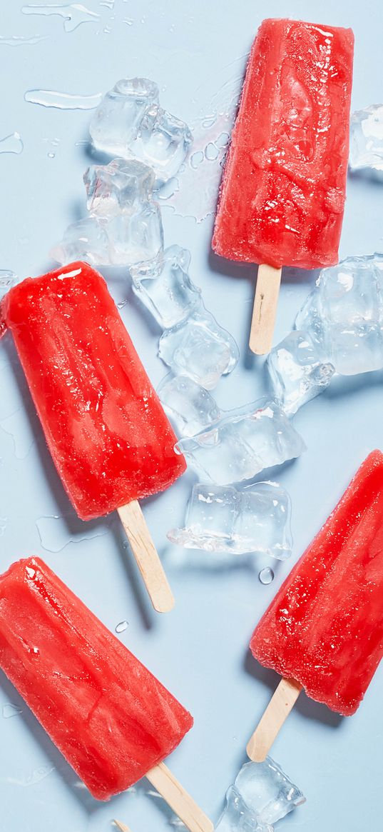 popsicles, ice cream, ice, dessert