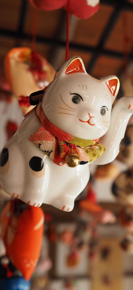cat, talisman, oriental
