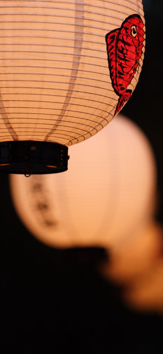 chinese lantern, garland, light, decor