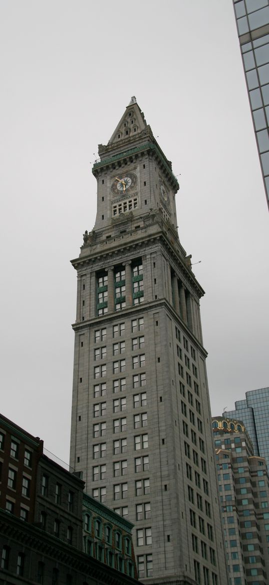 building, tower, chapel, architecture, city, boston