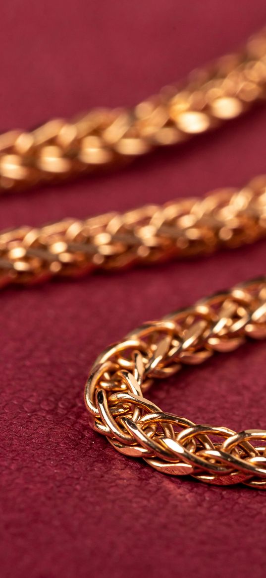 chain, gold, jewel