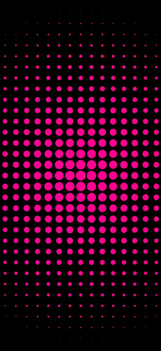 dots, circles, abstraction, pink