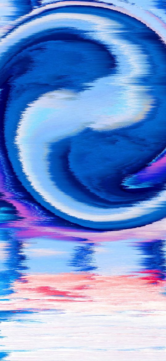 interference, ripples, blue, abstraction