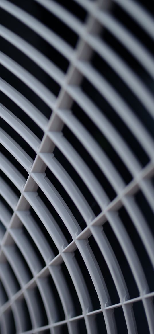 fan, grille, construction, stripes, white