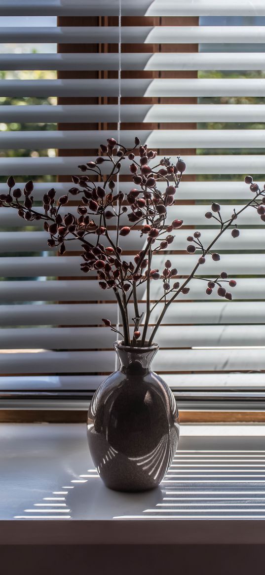 herbarium, branches, vase, decor