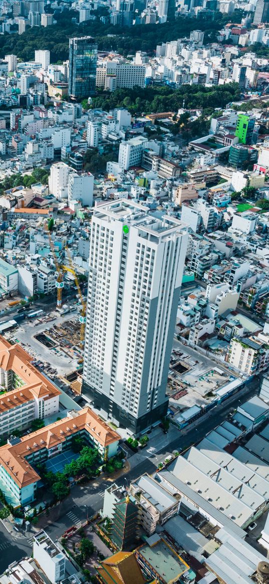 city, buildings, cityscape, aerial view, architecture