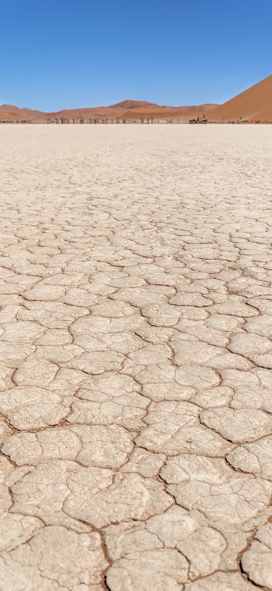 desert, hills, cranny, dry