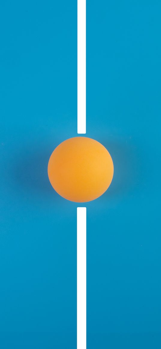 ping pong, tennis, ball, table, line, sport, minimalism