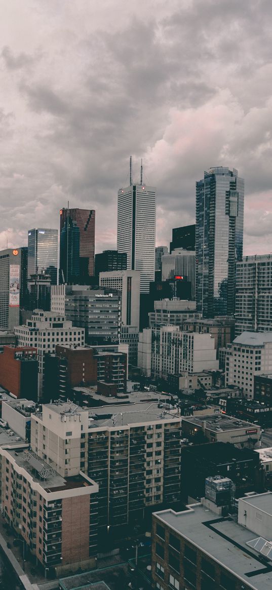 city, buildings, metropolis, architecture, aerial view