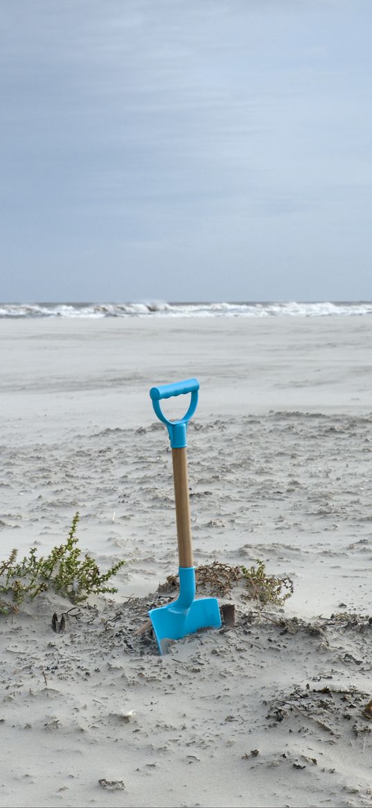 beach, sand, paddle, sea, landscape