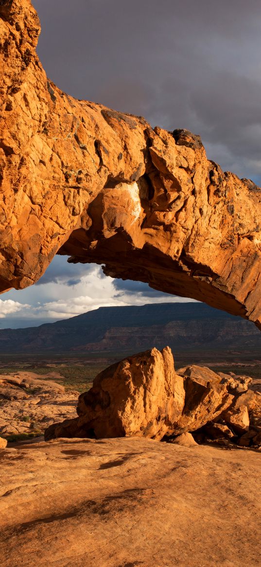 canyon, rocks, arch, landscape, nature