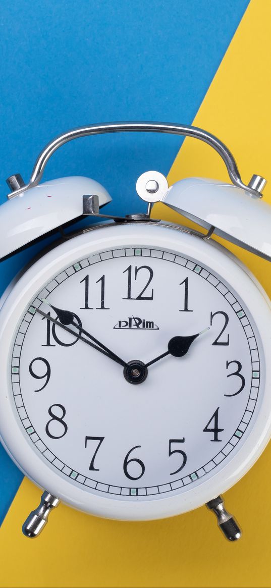 alarm clock, clock, time, white