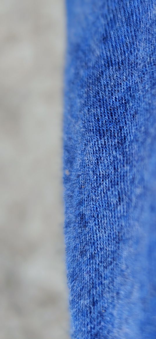 fabric, jeans, blue, macro