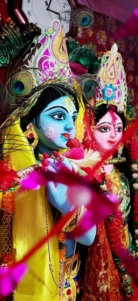 sri sri radha krishna, radhashtami, hinduism